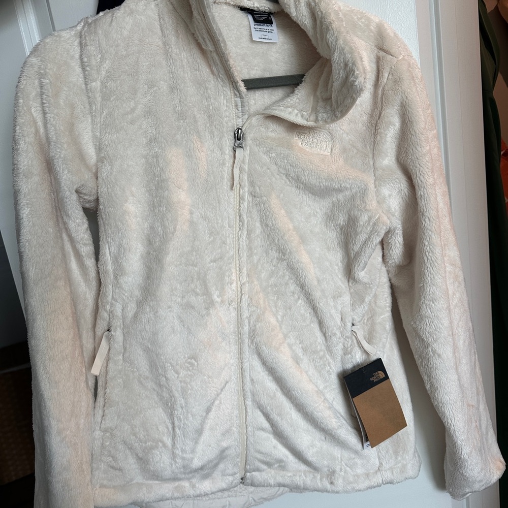 The North Face Cream Teddy Jacket